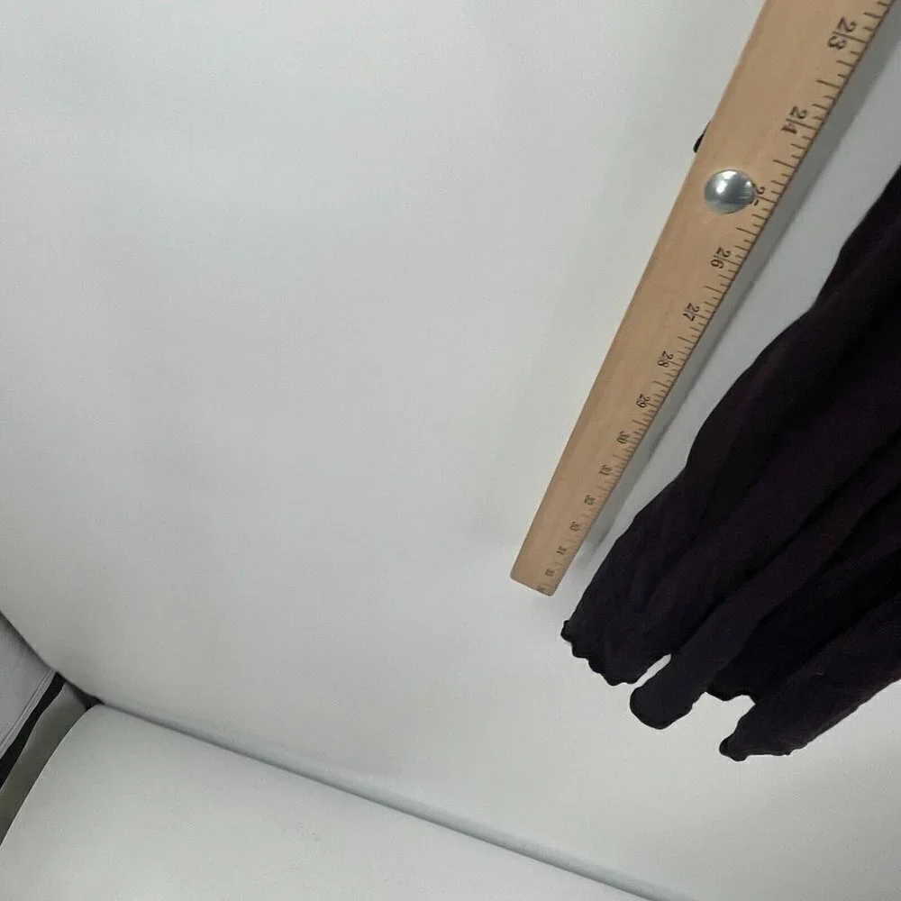 9Seed Womens Dress Small V Neck Purple Stretch Pullover Batwing Kimono Knit USA